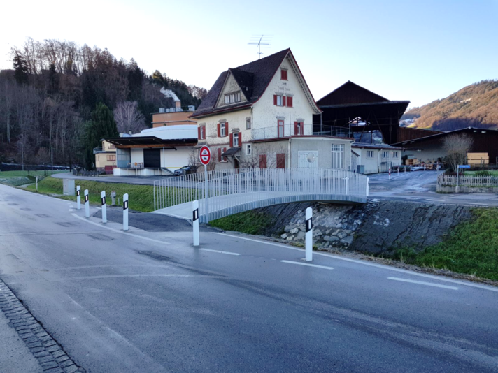 Neue Fuss- und Fahrradbrücke Joh. Dierauerstrasse