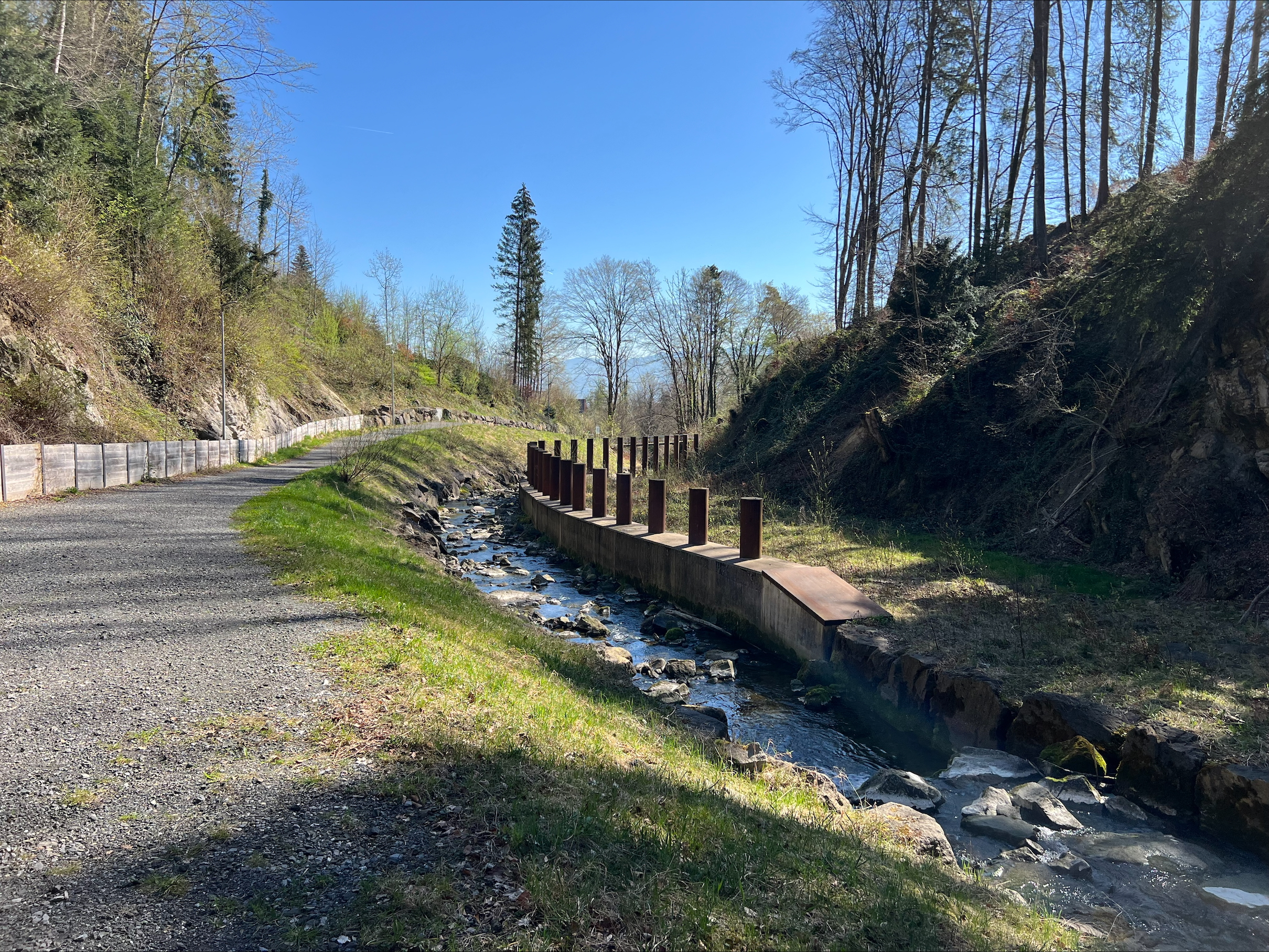 Littenbach, Holzrückhalt Papieri